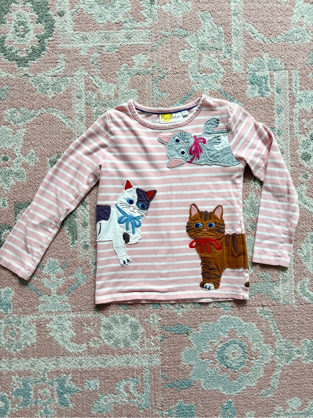 Mini Boden Kittens Shirt
